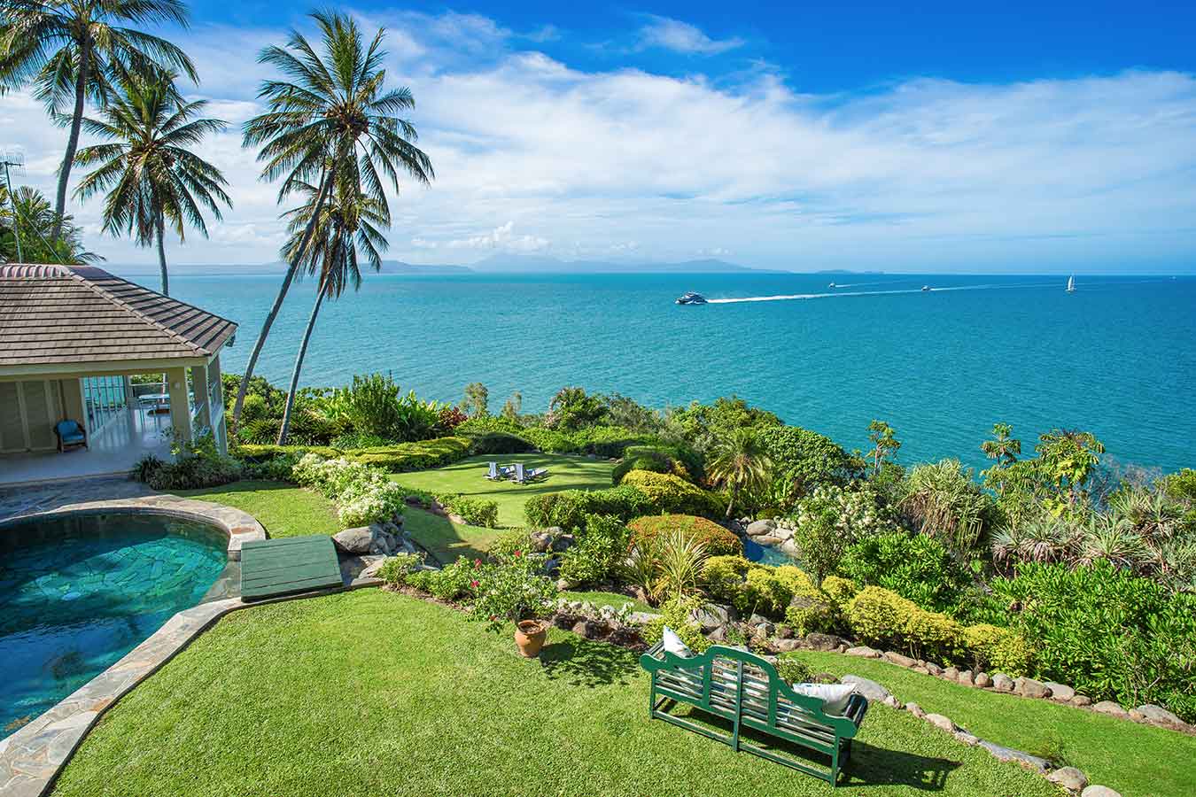 aerial photo of 1 wharf st, port douglas
